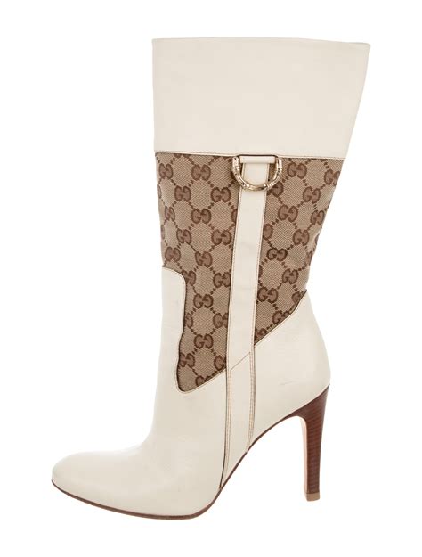 gucci high heels beige|gucci high heels boots.